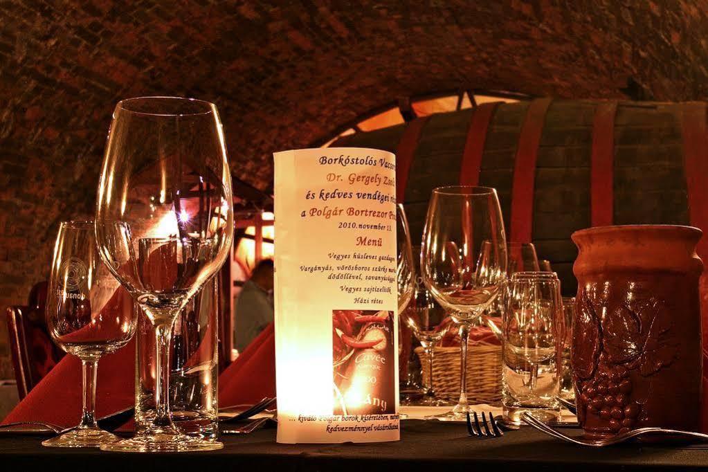 Polgar Panzio Bed & Breakfast Villány Dış mekan fotoğraf